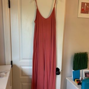Zara pink maxi dress